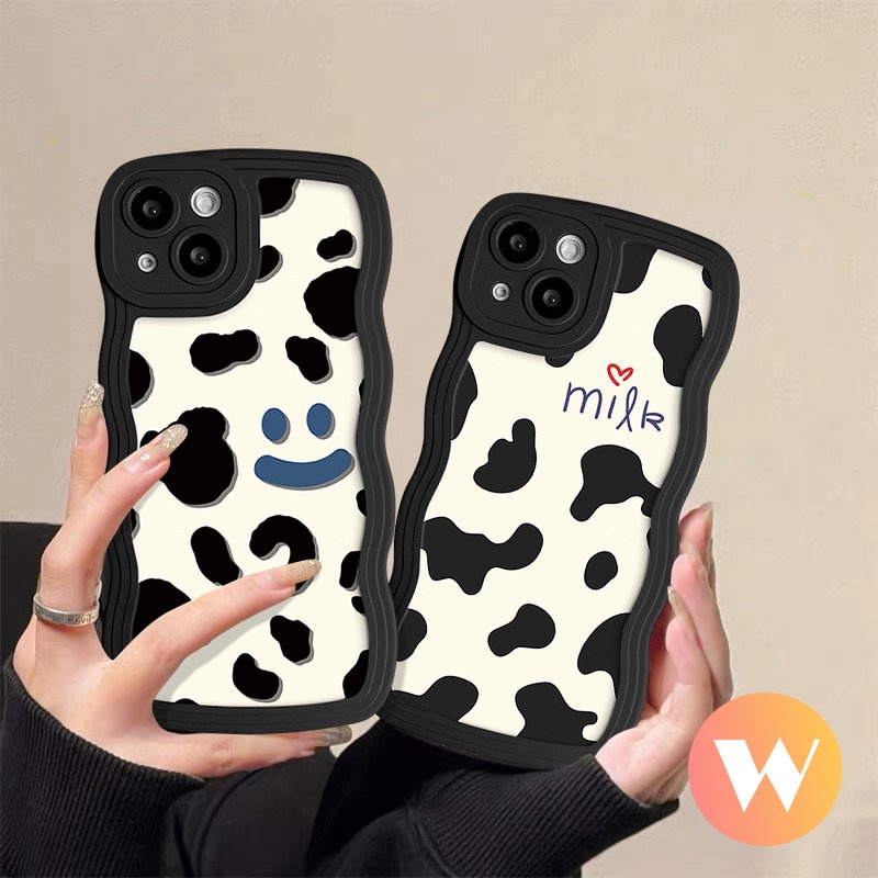 Case Motif Leopard Kompatibel Untuk iPhone 7Plus 11 Pro Max12 14 13 Pro Max X XS XR Max7 14 8 6 6s Plus SE 2020 Lembut Cinta Hati Smile Pasangan Soft Cover