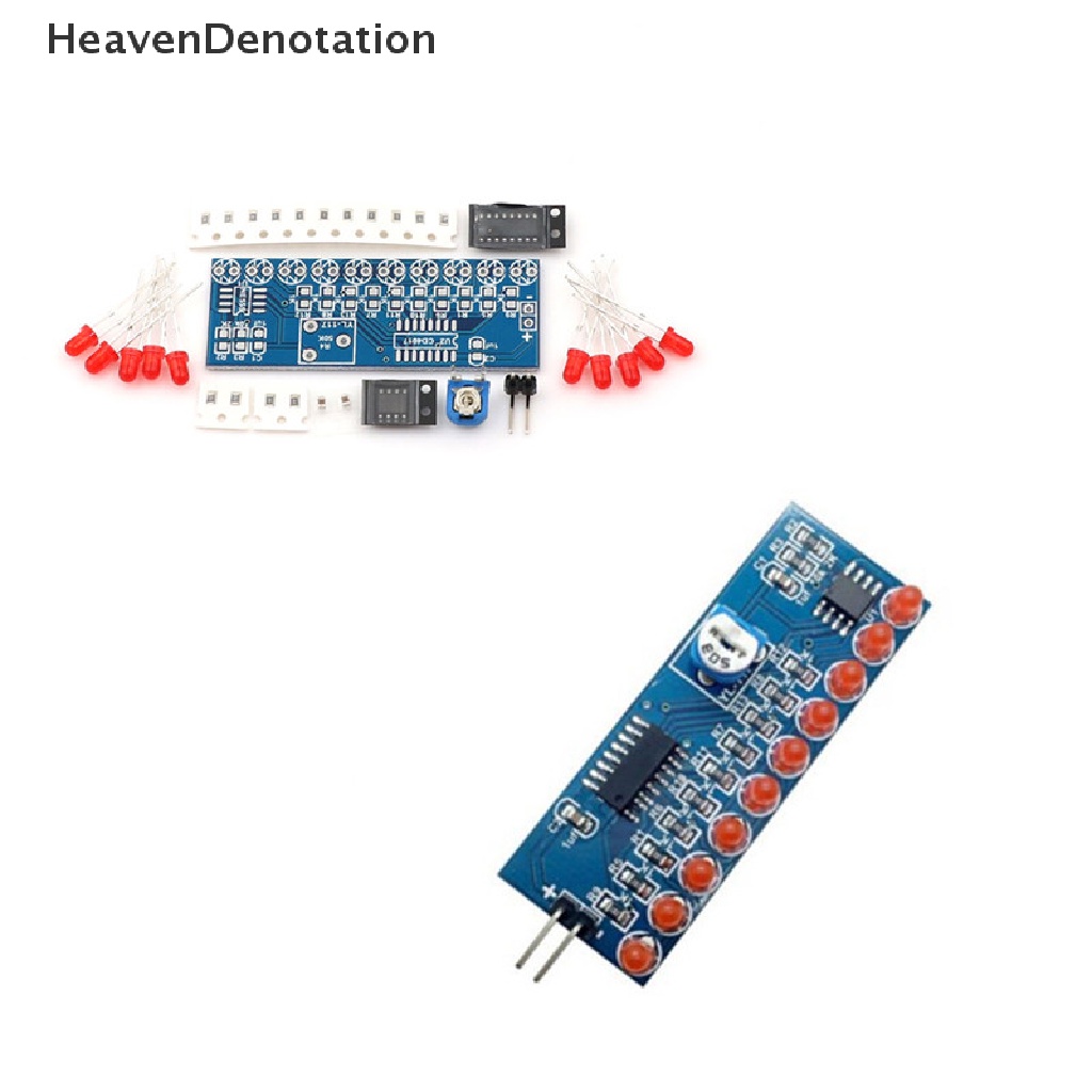 [HeavenDenotation] Diy Kit Running Flow Lampu LED Produksi Suite Elektronik NE555+CD4017 HDV