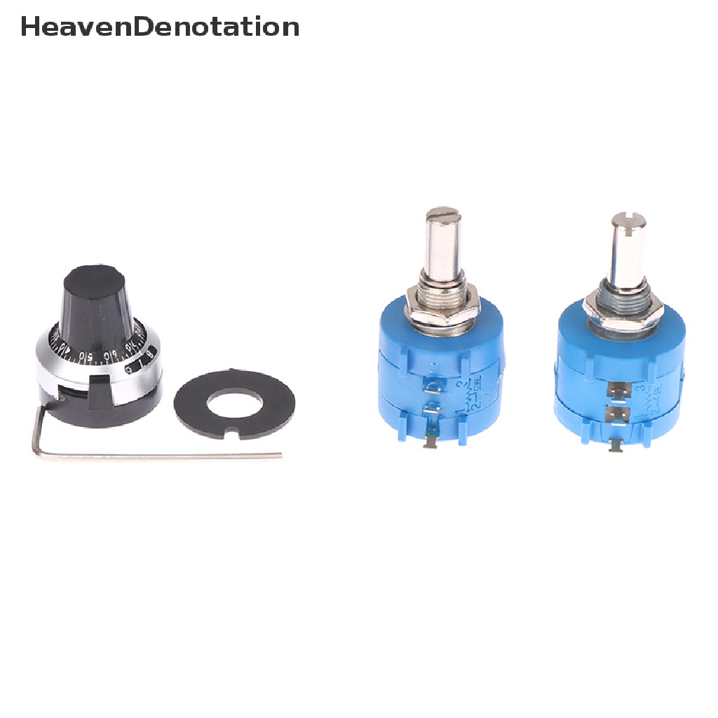 [HeavenDenotation] 3590s-2-101 1K 2K 5K 10k 20K 50K 100K 100R 200R 500R Potensiometer Multi Putar Tahan HDV