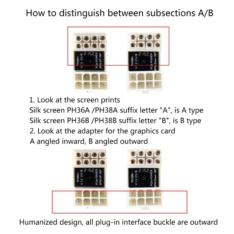 Cre ATX 8pin Female to 8pin Male Adaptor Siku 180derajat, Konektor Kabel Listrik GPU Untuk Desktop Graphics Card