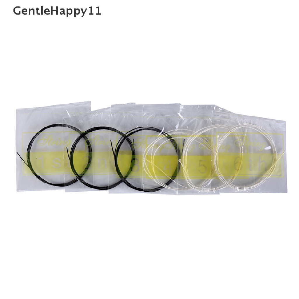 Gentlehappy 6pcs C103 Senar Gitar nylon guitar replacement strings Senar Nilon id