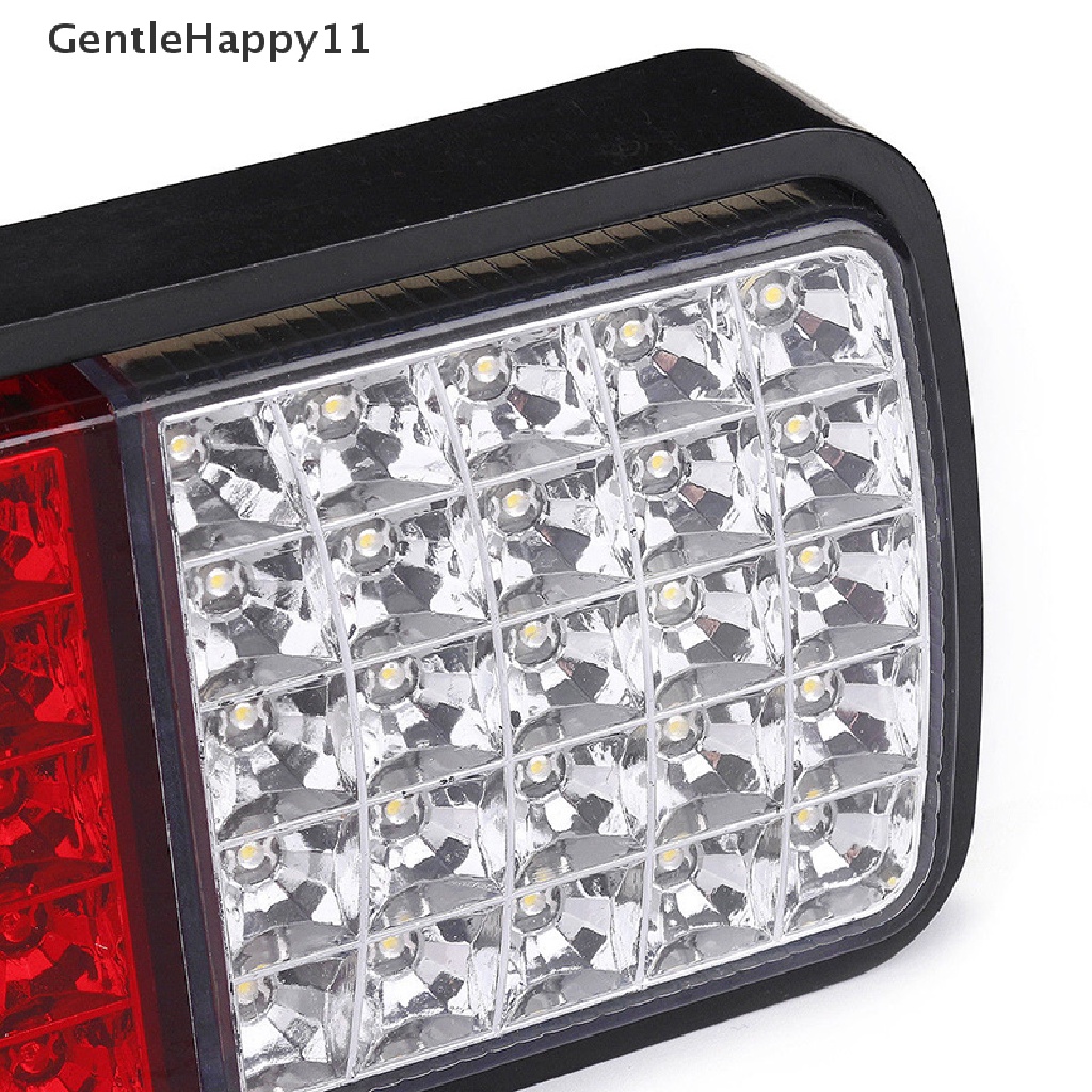 Gentlehappy 1X75 LED 12V Mobil Truk Perahu Trailer Belakang Ekor Lampu Rem Reverse Indikator Lamp id