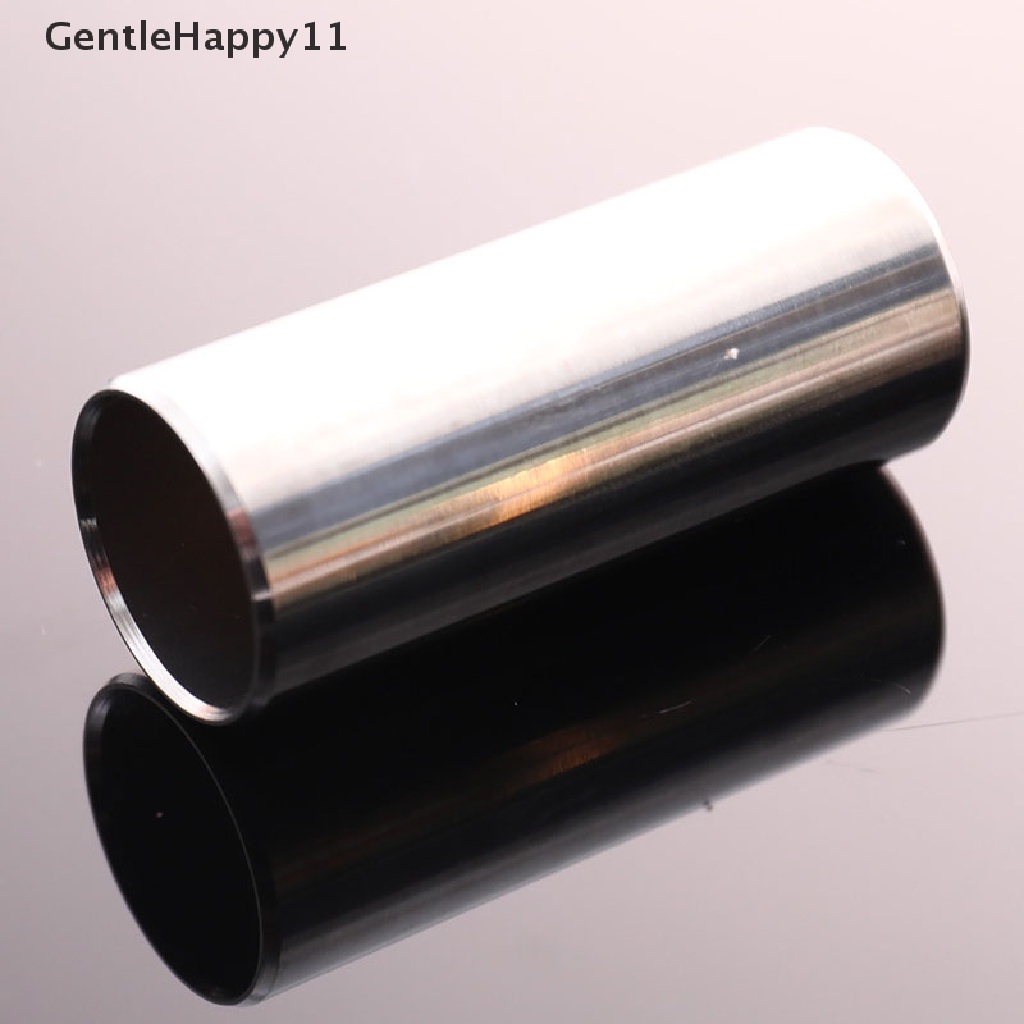 Gentlehappy 60MM Slide Gitar Bar Slide Jari Bahan Metal/Kaca Stainless Steel Untuk Ukulele id