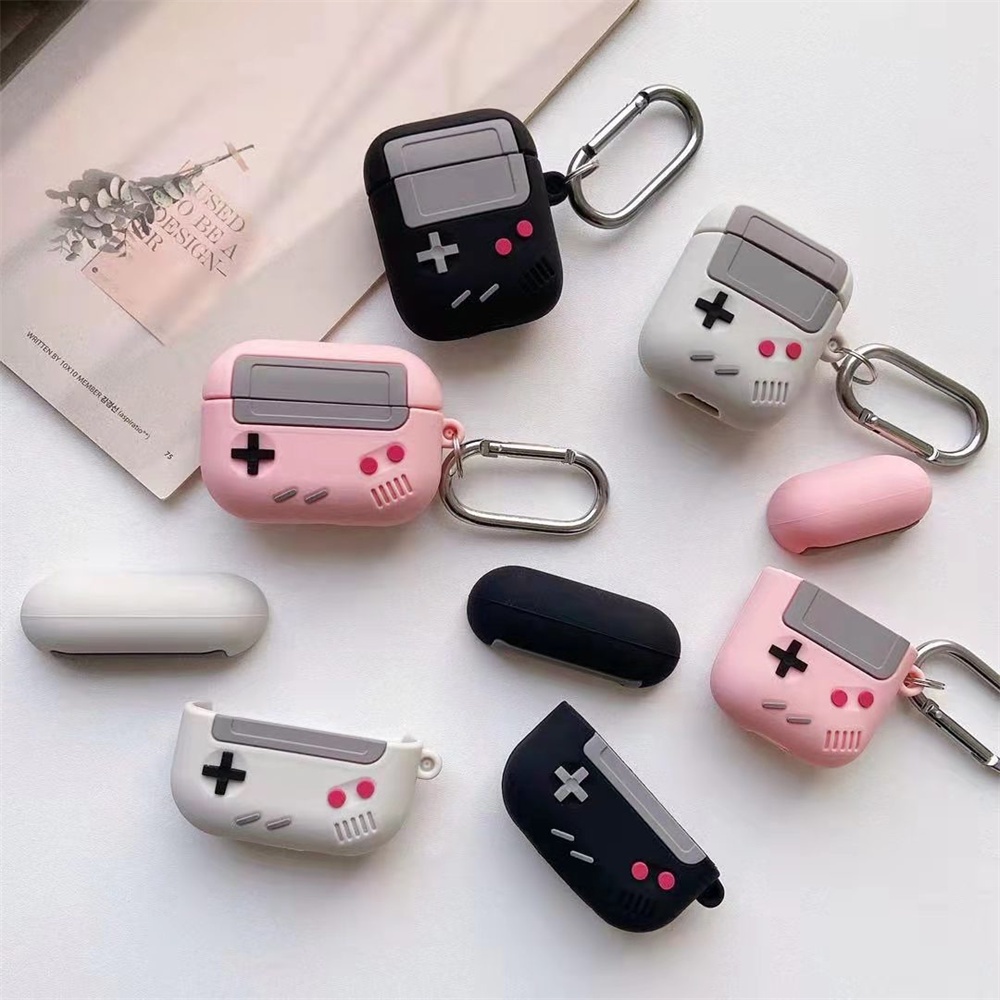 Silikon Game Lucu Keren Case Kompatibel Untuk Airpods Pro Pro Generasi 2 Aksesoris Charging ​Cover Kompatibel Untuk Airpods1 2airpods 3case