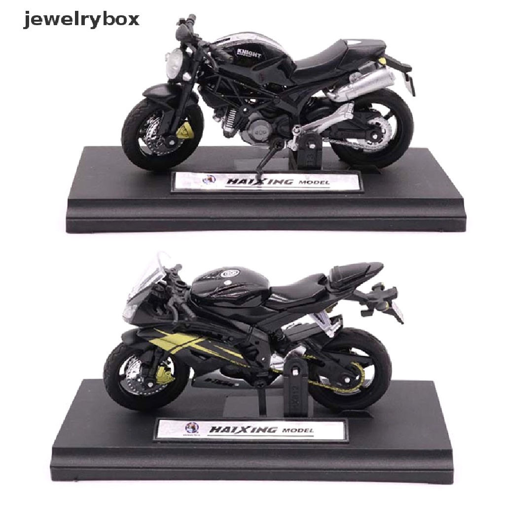 [jewelrybox] 1pc 1: 18 Ducati 696statis Die Cast Kendaraan Koleksi Hobi Mainan Motor Butik