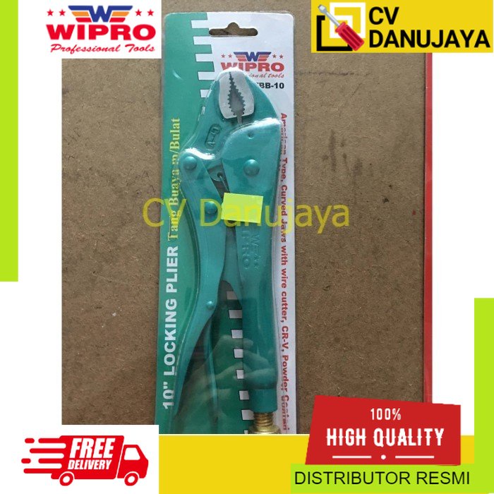 Tang Buaya 10" Wipro  Tang Locking