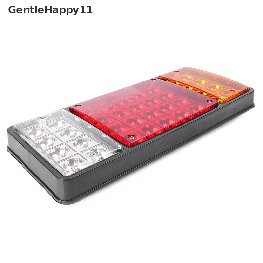 Gentlehappy 12V 36LED Rear Tail Light Rem Stop Indikator Lampu Trailer Truk Van Caravan id