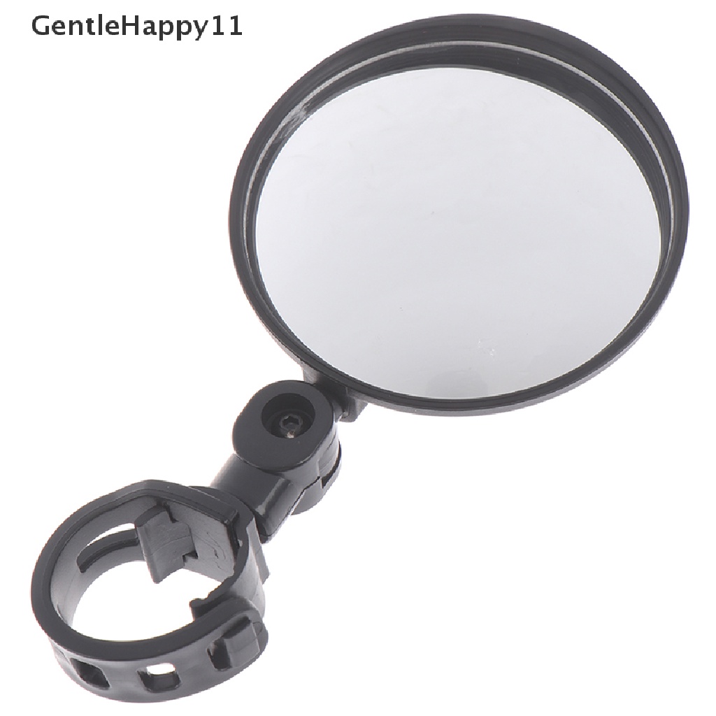 Gentlehappy Kaca Spion Adjustable Sepeda Wide-angle Convex Mirror Gagang Silikon id