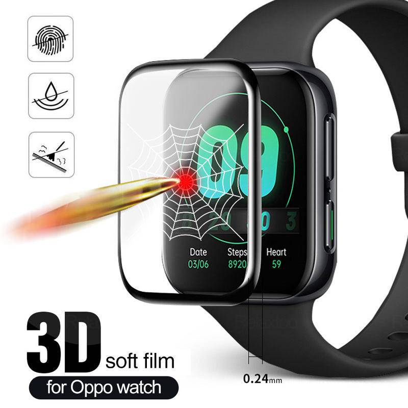 1-3 Pcs Pelindung Layar Penuh Untuk Realme Watch Band 2t1 3 Pro Smart Band Film Pelindung Bukan Tempered Glass Untuk Realme Square Cicular