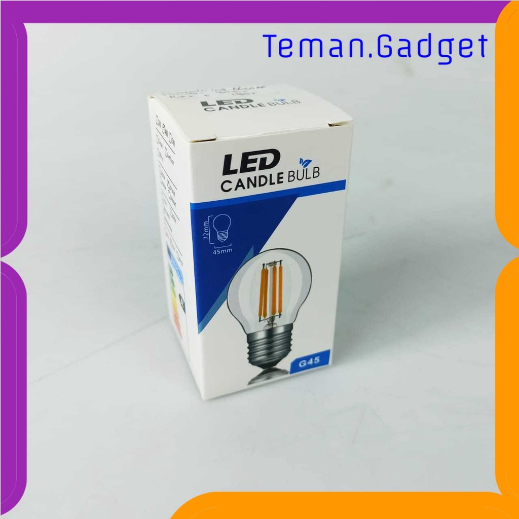 TG - LMP YNL Lampu Pijar Filamen Bohlam Edison 4W E27 Warm White - G45