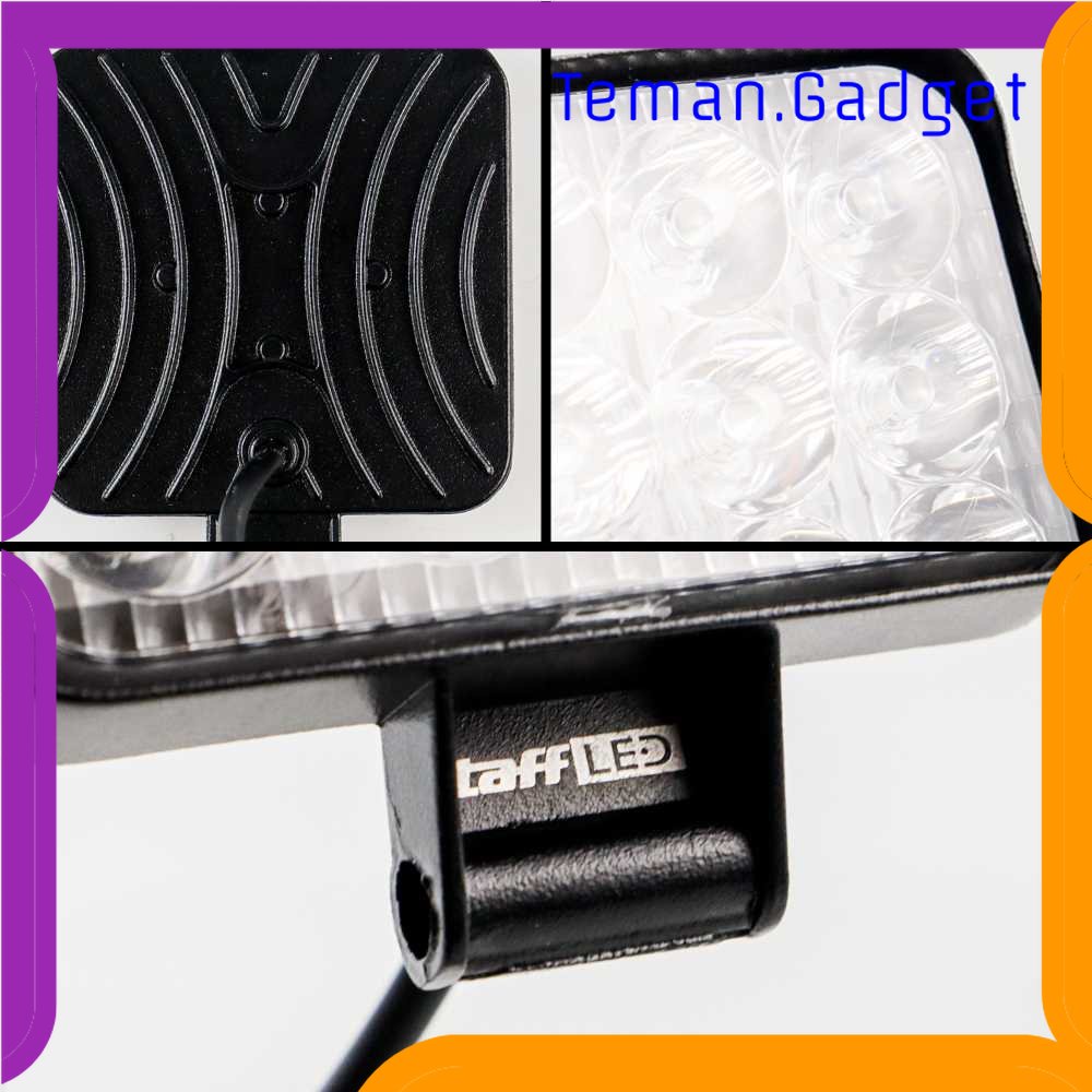 TD - OTO TaffLED Floodlight LED Foglamp Mobil 30 Degree IP68 Cool White 48W - D841