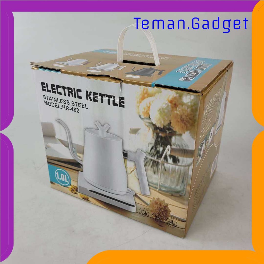 TG - DPR KBX Teko Pemanas Electric Kettle Stainless Steel 1000W 1 L - HR-462