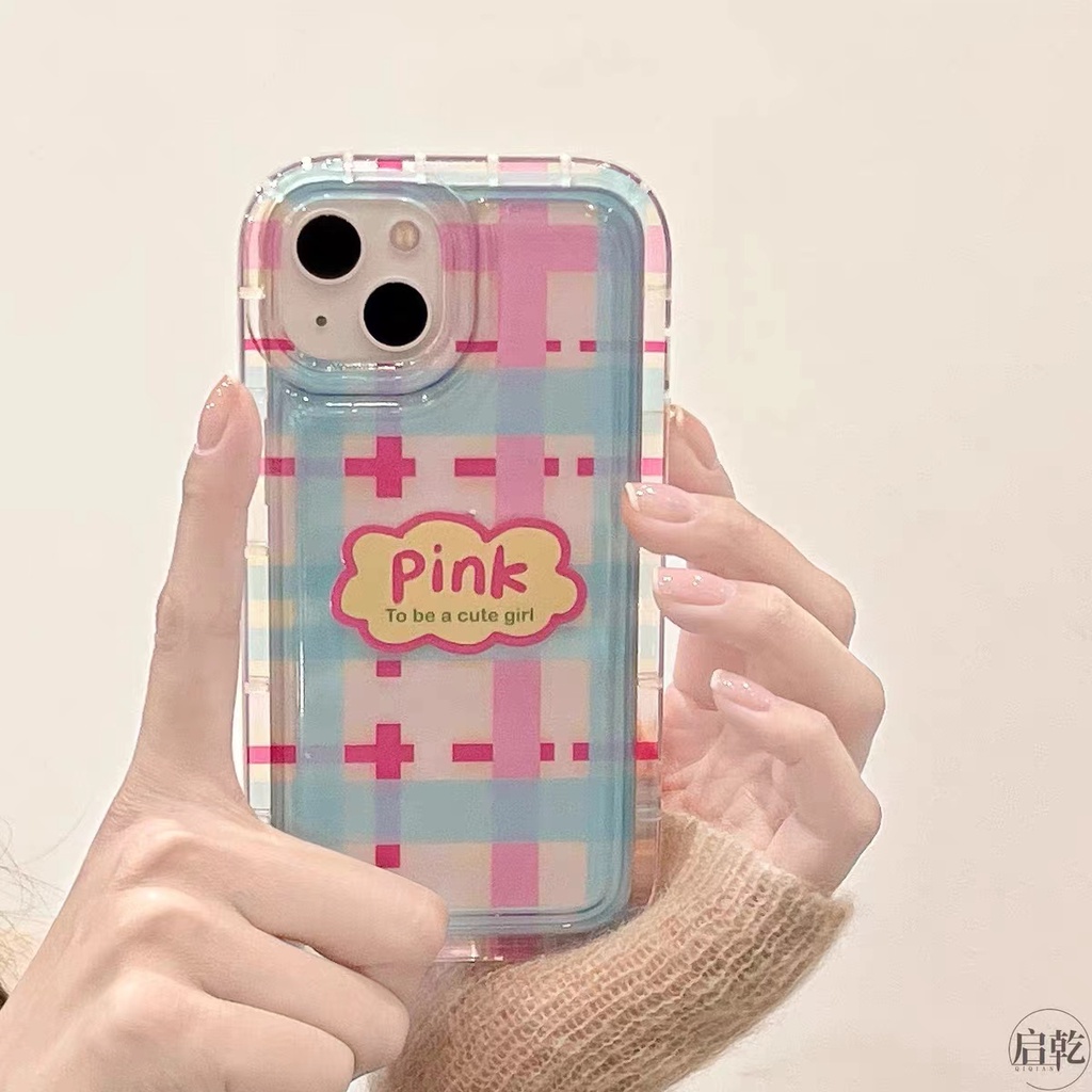 IPHONE Casing Ponsel Iphone11 Cocok Untuk 14 14pro 14plus 13 13mini 13pro 13prm iPhone12 7Plus 8Plus Xr XS 13 12mini Pro Max Empat Sudut Casing Ponsel Transparan Tahan Guncangan