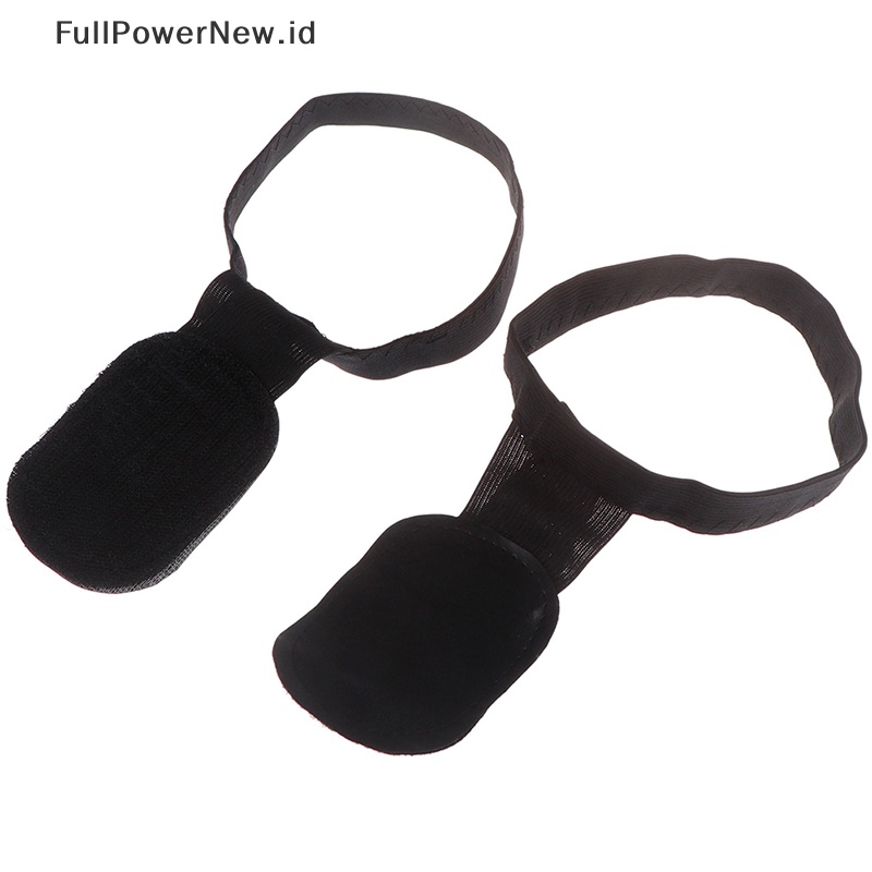 Power 1Pc Massager Shapewear Sabuk Dada Korektor Postur Punggung Bahu Hitam ID