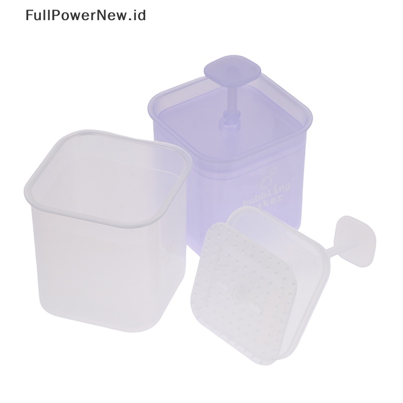 Power Reusable Plastic Bubbling Maker Foaming Alat Pembersih Wajah Shampoo Bubble Foamer ID