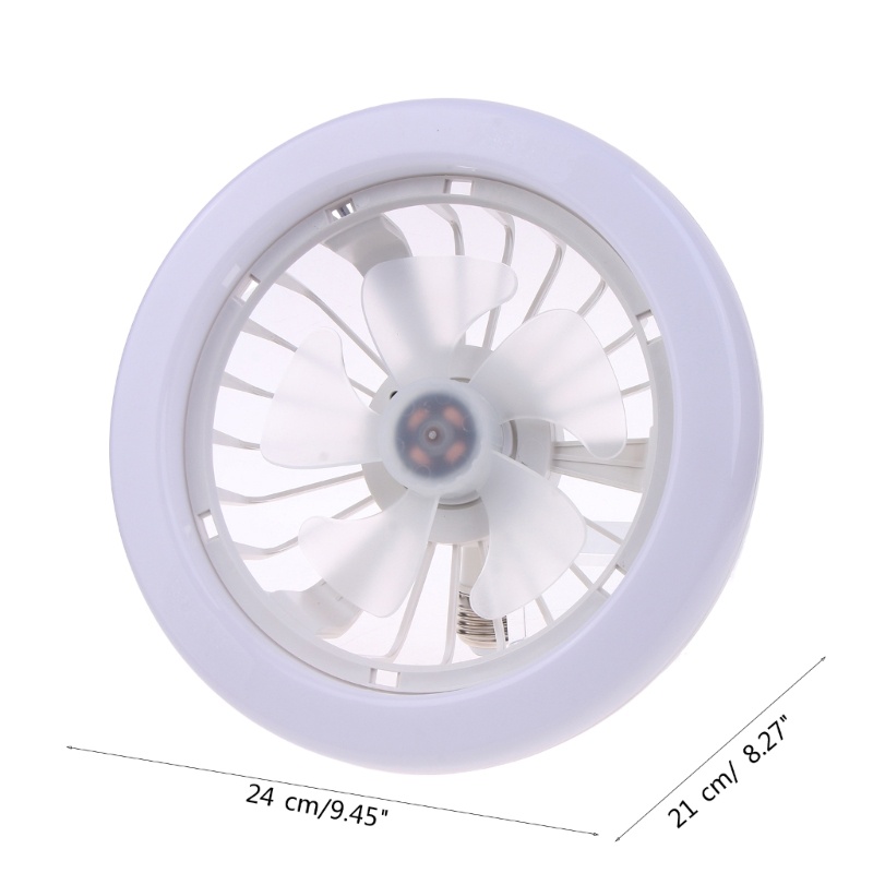Vivi Smart Ceiling Fan LED Lampu Plafon Remote Control Waktu 3-Wind Speed Dimmable