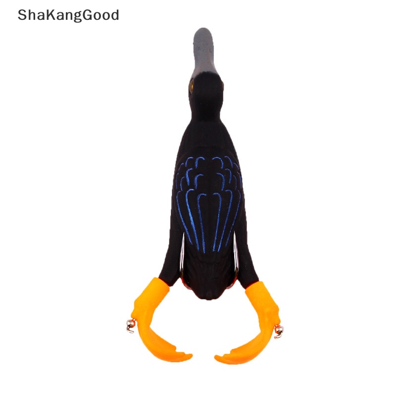 Skid Propeller Flipper Bebek Umpan Pancing Ducking Fishing Lure 9.5cm Umpan Buatan SKK