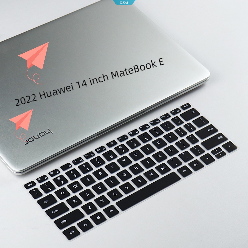 Sarung Pelindung Full Coverage Lembut Dan Nyaman Untuk Laptop Model Is2022 Huawei 14inch MateBook E Keyboard Cover Waterproof Silikon Sarung Pelindung [ZK]