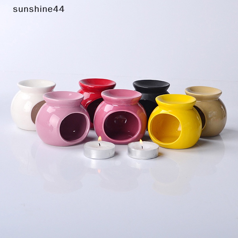 Sunshine Porcelain Aroma Burner Tungku Mini Holder Kerajinan Keramik ID