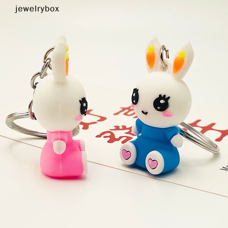 [jewelrybox] 1pcs Kreatif Kartun Kelinci Gantungan Kunci Boneka Tas Dekorasi Gantung Mainan Hadiah Butik