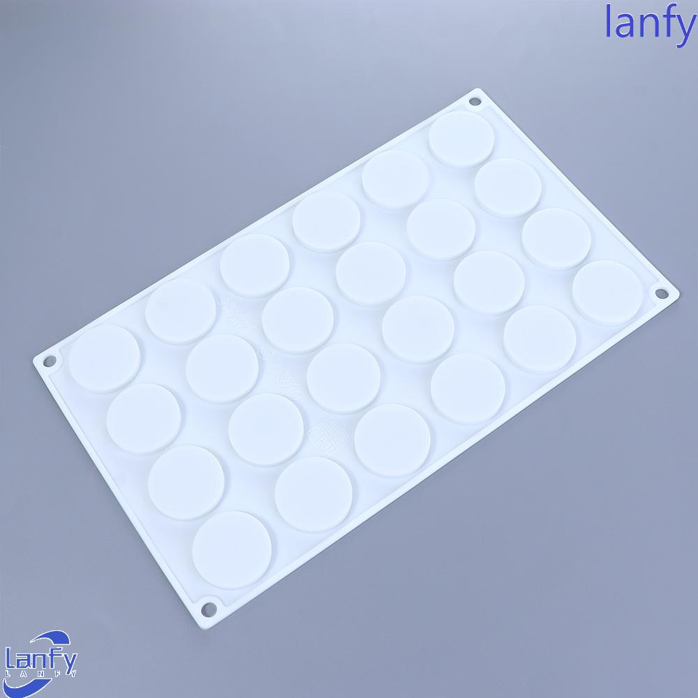 LANFY 24-Cavity Wax Seal Stamp Waxing Mould Pad Lolly Mold Scrapbooking Silicone DIY Craft Adhesive Mat