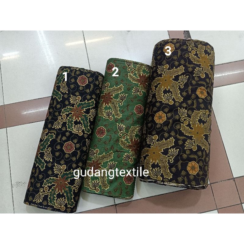 bahan baju batik katun prada / batik halus berkwalitas / bahan batik eceran