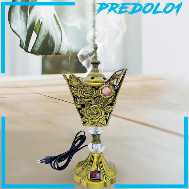[Predolo1] Burner Elektrik Ornamen Pedupaan Timur Tengah Untuk Rumah Kamar Tidur Kantor