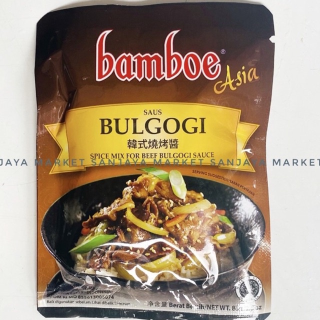 Bumbu Bamboe Asia Tom Yum Rendang Saus Teriyaki Saus Lada Hitam Saus Bulgogi