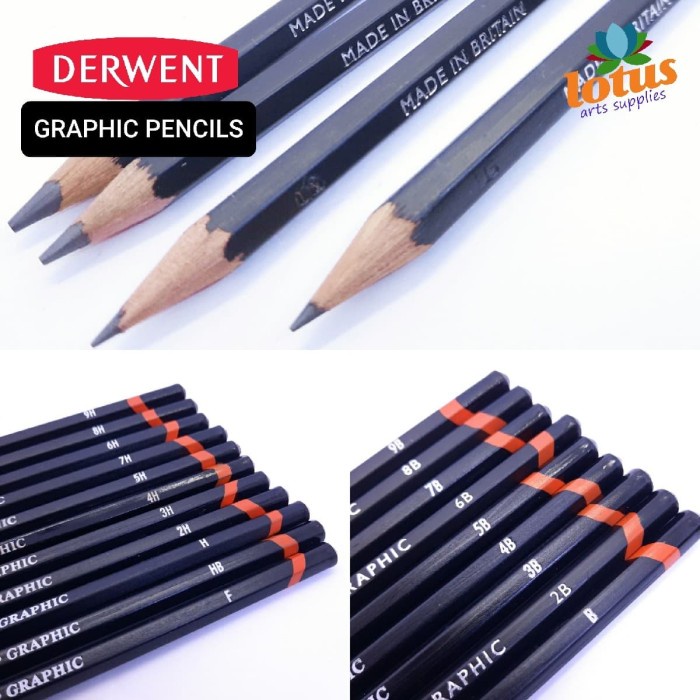 

Derwent Graphite Pencils (satuan)