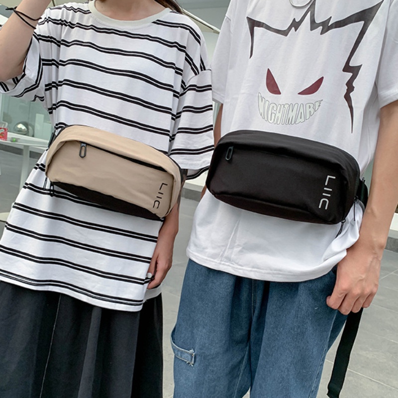 133508 Waist Bag Pria Wanita Import Kekinian