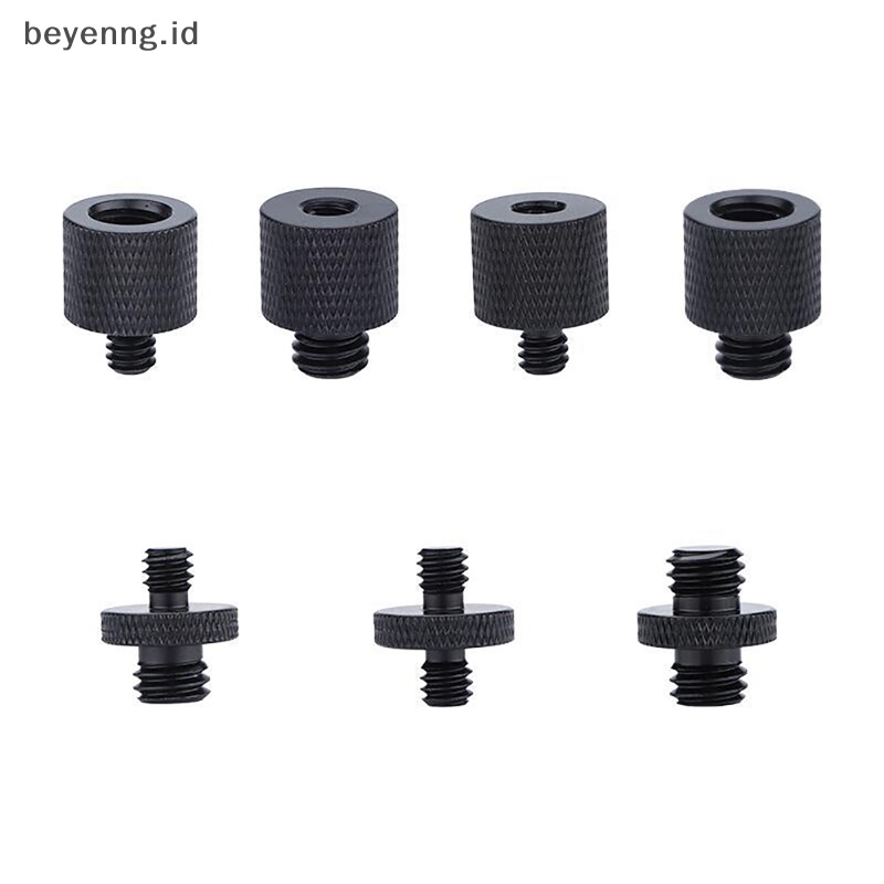 Beyen Adaptor Dudukan Sekrup Drat 3per8 &quot;Ke 1per4&quot; Male to Female Tripod Plate Screw Mount ID