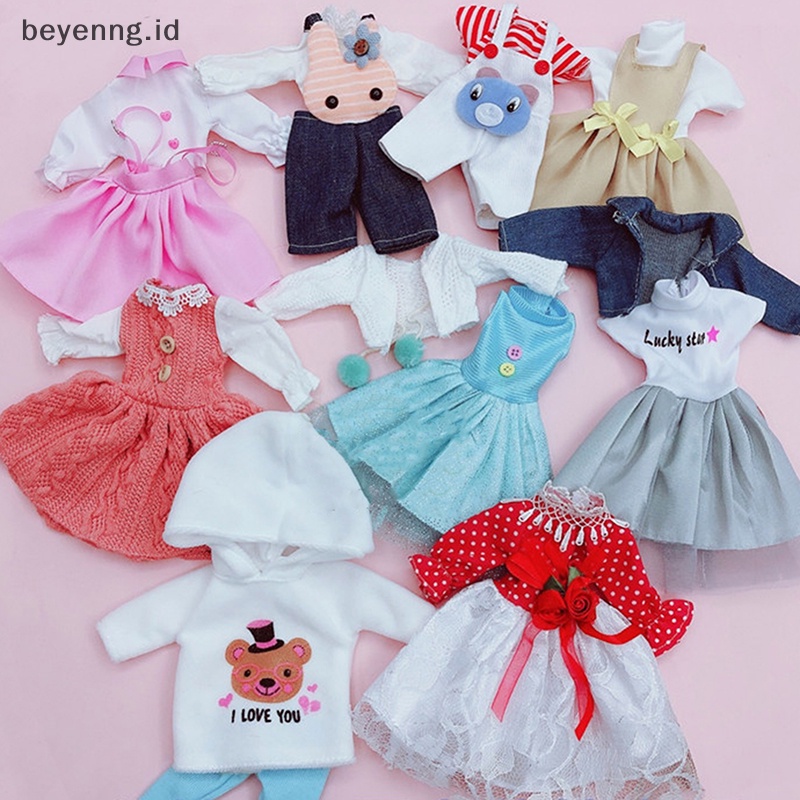 Beyen Untuk Boneka 30cm Baju Dan Sepatu1Per6 BJD Tubuh Gemuk Putri Dress Aksesoris DIY ID