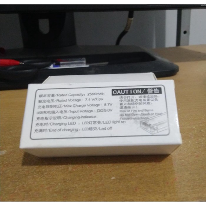 JJRC X23 Battery 7.4V 2500mAh Drone Baterai