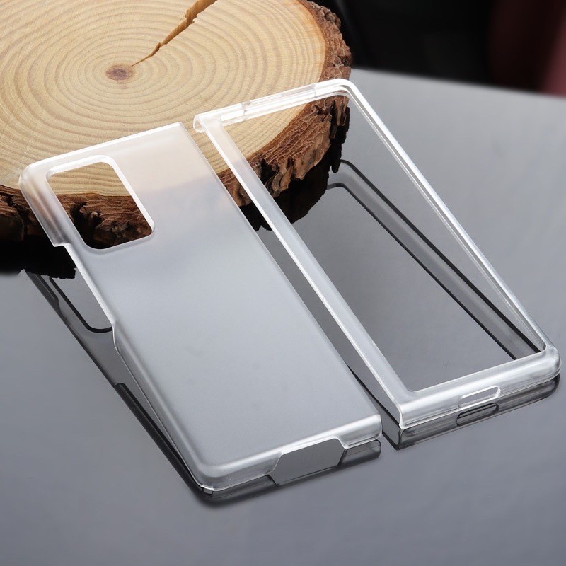 Samsung Galaxy Z Fold 2 Clear Transparant Matte Series Hard Case Original