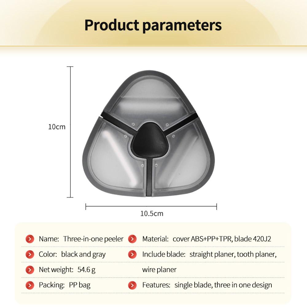 Pisau Pengupas Kulit Melon Planer Stainless Steel Multifungsi Dalam Mengelupas1 3 Untuk Dapur