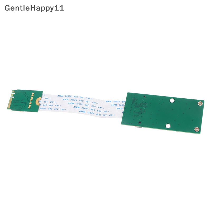 Gentlehappy Mini PCIe WiFi card to A+E E key M.2 WiFi network card adapter Kabel Ekstensi id