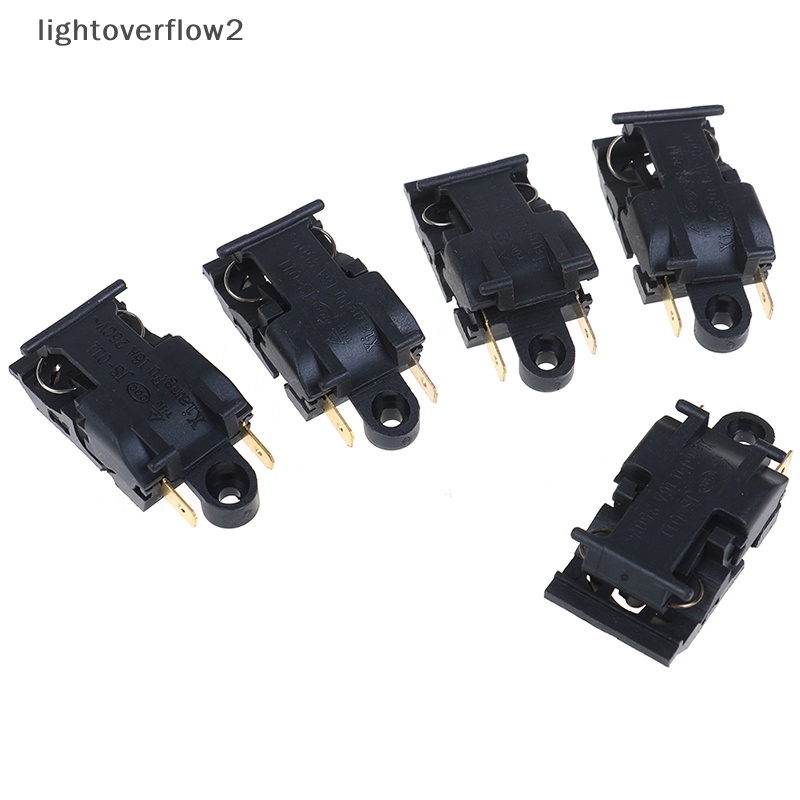 [lightoverflow2] 5pcs 16A Saklar Termostat boiler Ketel Listrik steam pressure jump switch [ID]