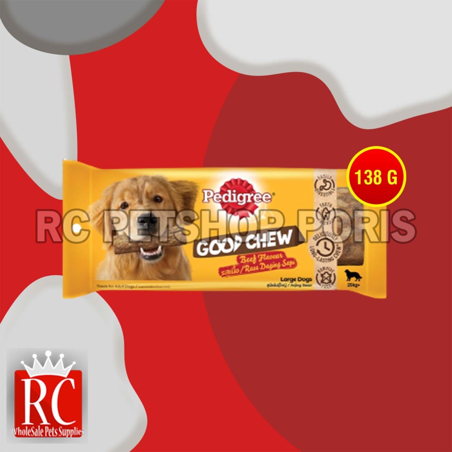 Pedigree Chew Makanan Cemilan Anjing Dog Snack Beef