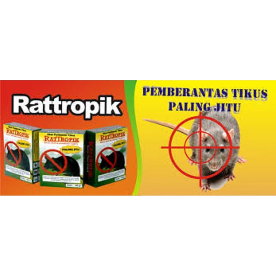 Racun Tikus Rattropik Ampuh Tanpa Umpan 100 gr/Racun Tikus Rat Tropik Ajaib Ampuh Membasmi Tikus Obat Pembasmi Tikus/RAMTUS RACUN PEMBASMI TIKUS PALING AMPUH/PENGUSIR TIKUS/TIKUS HILANG DARI SARANGNYA/MENGHILANGKAN KOLONI TIKUS/MEMATIKAN TIKUS AMPUH