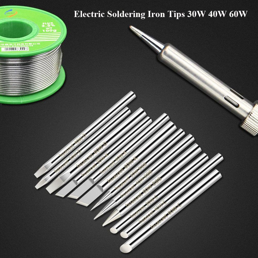 Populer Solder Irons 10model 3.5/4.5/5.5mm Part Shank Aksesoris