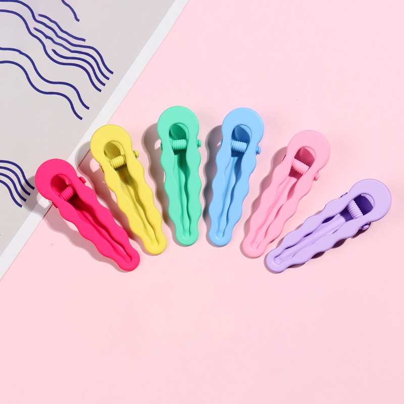 Aksesoris Buatan Tangan DIY Macaron Cloud Bobby Pin Klip Duckbill Indah - SG