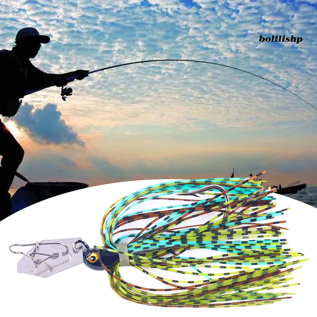 Bo-8cm/10.8g Umpan Pancing Dengan Jenggot Warna Cerah Kait Tajam Kekuatan Tinggi Simulasi Tinggi Fishing Tackle Reusable Wobblers Lures Spinners Sendok Umpan Perlengkapan Memancing
