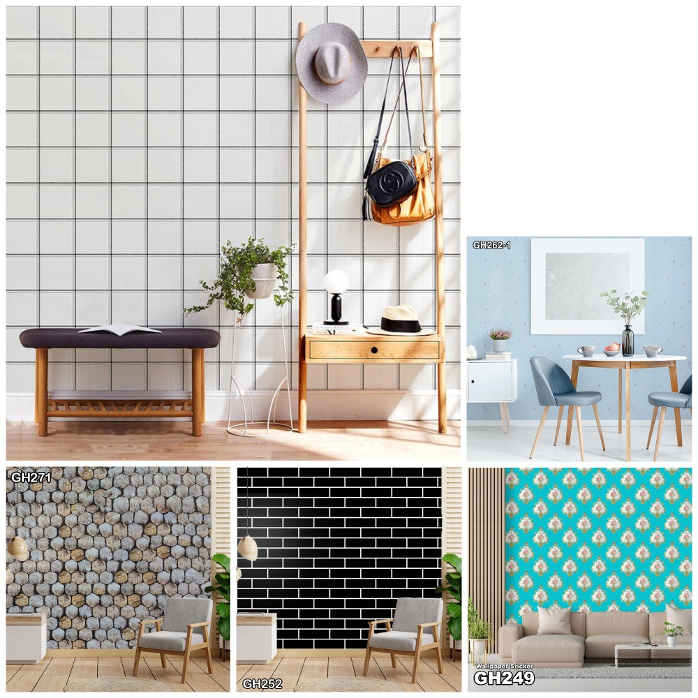 Wallpaper Sticker ORANGE GH 248-271