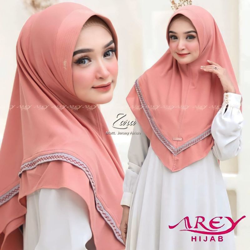 JILBAB INSTAN ZARA AREY HIJAB JERSEY AIRIS