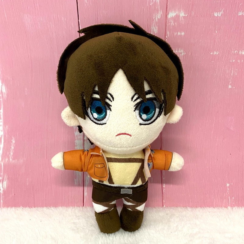 Attack on Titan Lucu Boneka Mewah Anime Figure Mainan Ackerman Boneka Lembut Hadiah Anak Levi Ackerman Boneka Mainan