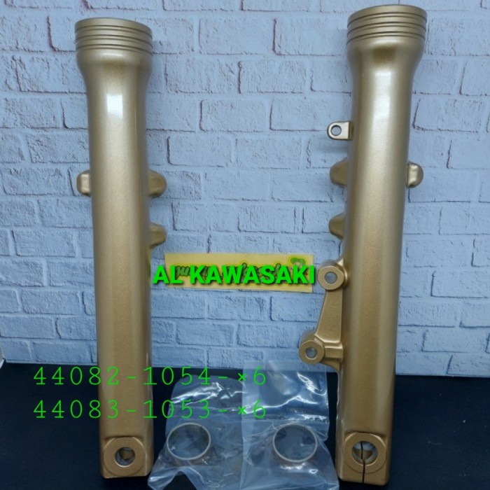 tabung shock bottom shok depan gold set ninja rr old zx150 rr lama ori Kawasaki