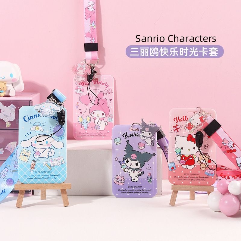 

Lanyard Name Tag Hello Kitty Kuromi Melody Cinnamoroll