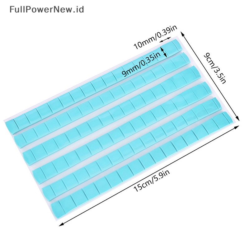 Power 96pcs Lem Perekat Nail Art Clay Removable Reusable Stand Display Alat Manicure ID
