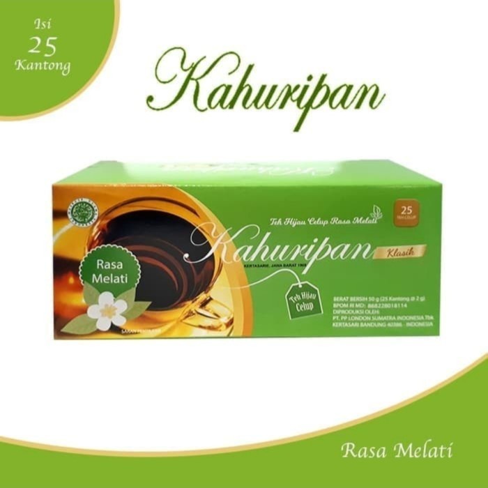 

Kahuripan Klasik Teh Rasa Melati Celup 25s