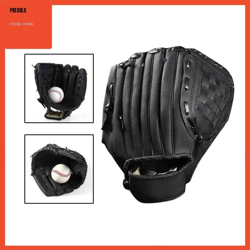 [Predolo] Softball Gloves Mitts Youth Outdoor Mudah Pecah Di Batting Sarung Tangan Baseball